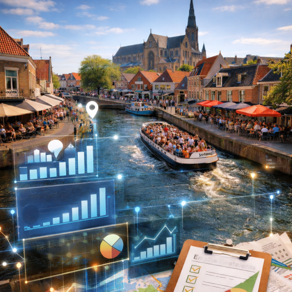 Illustratie bij toerismemonitors en actuele inzichten voor de vrijetijdssector